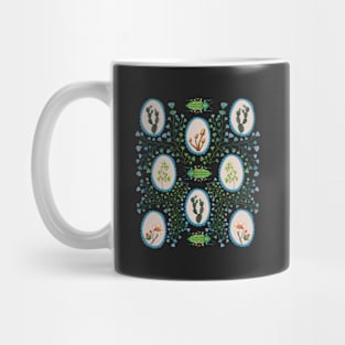 ferns and bugs Mug